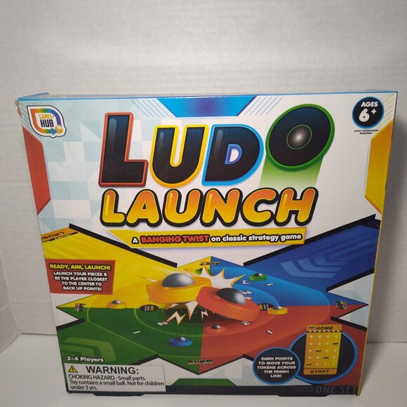 Ludo Launch Banging Twist On A Classic Strategy Board Game Family Play Games Hub - Picture 1 of 7